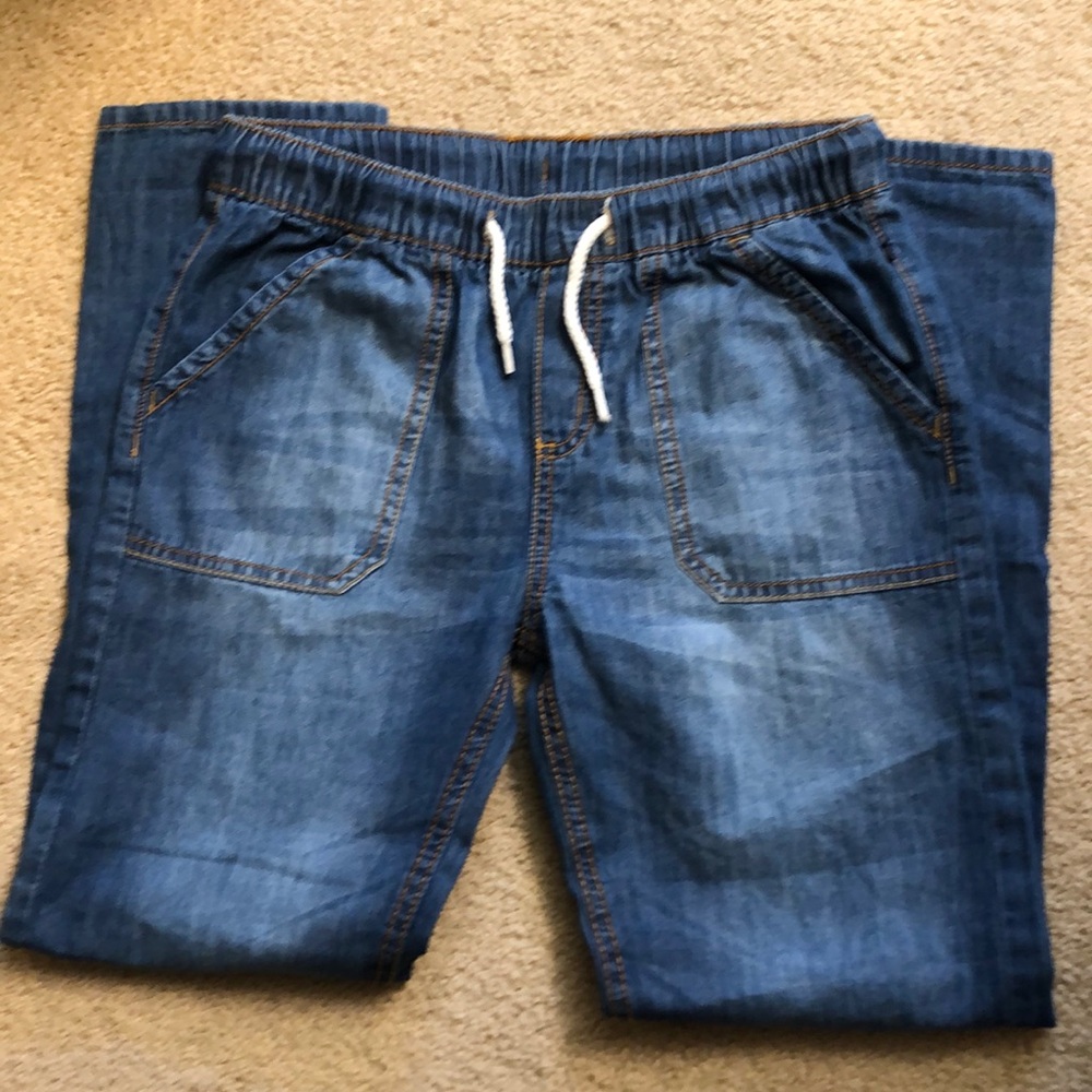 Lucky Brand Relaxed Drawstring Boyfriend Jean